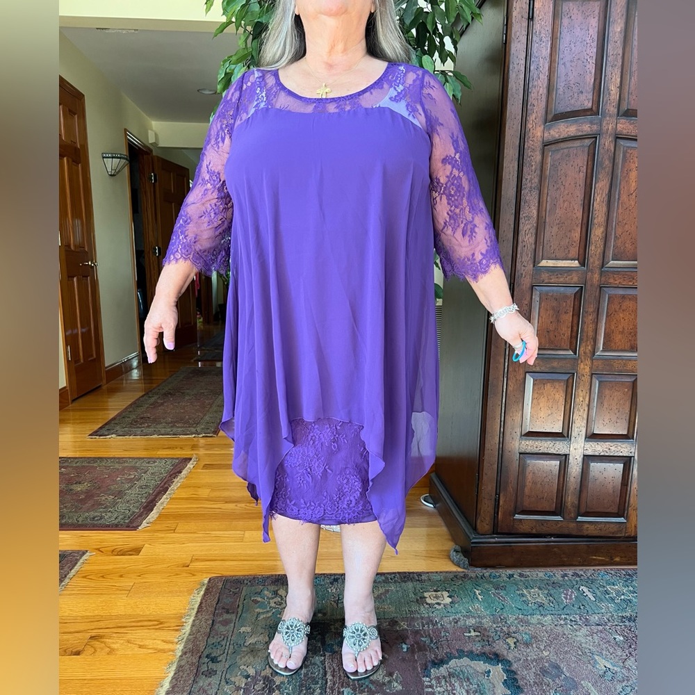 Brand new purple dress